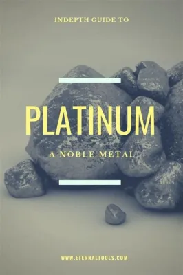  ¿Platinum: Un Metal Noble de Excelencia para la Industria Farmacéutica y Electrónica?